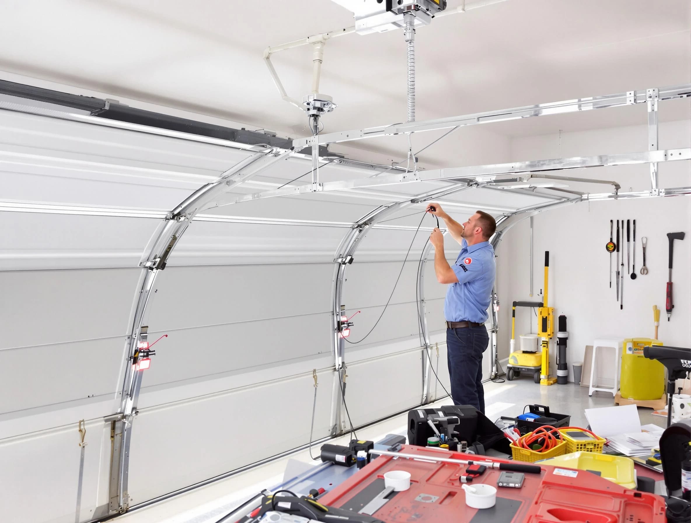 Garage door cable repair service by Framingham Garage Door Repair in Framingham