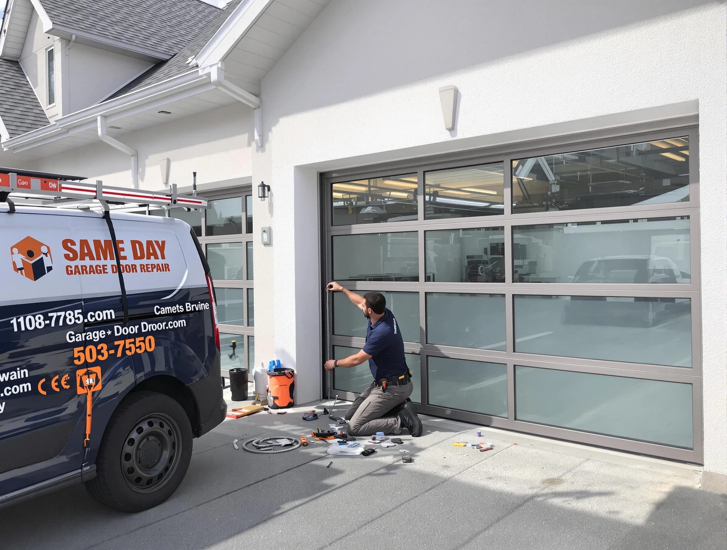 Same-day garage door repair service by Framingham Garage Door Repair in Framingham