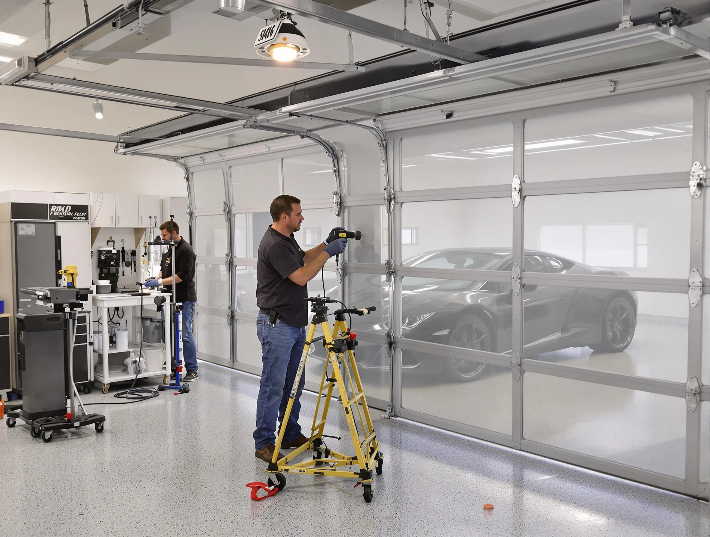 Garage Door Dents Repair in Framingham