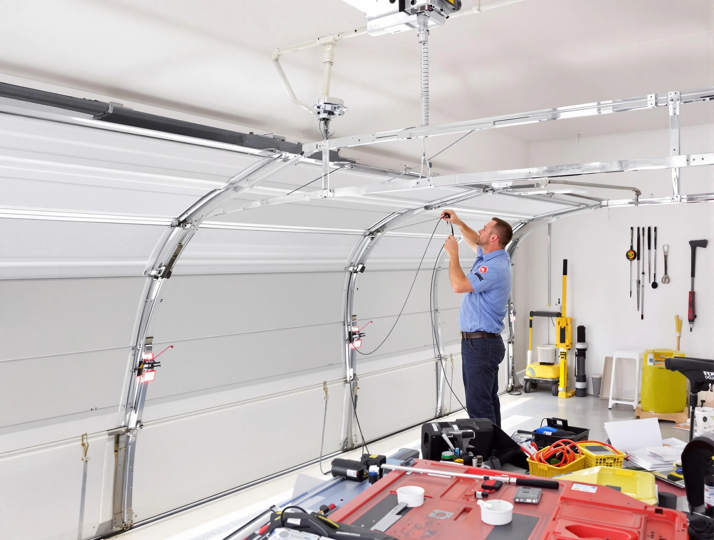 Garage door cable repair service by Framingham Garage Door Repair in Framingham