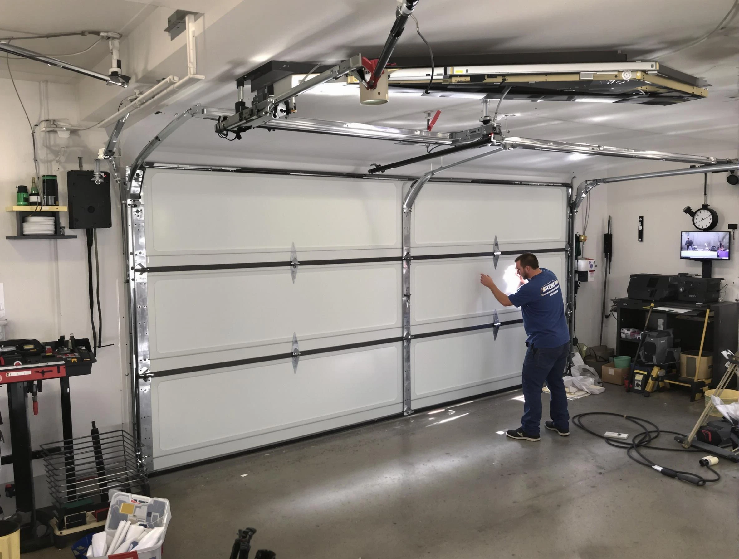 Professional garage door repair service by Framingham Garage Door Repair in Framingham