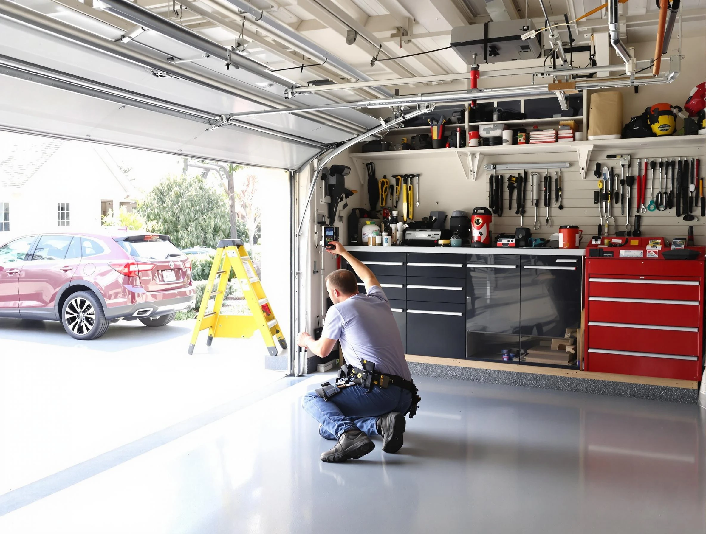 Local garage door repair service by Framingham Garage Door Repair in Framingham